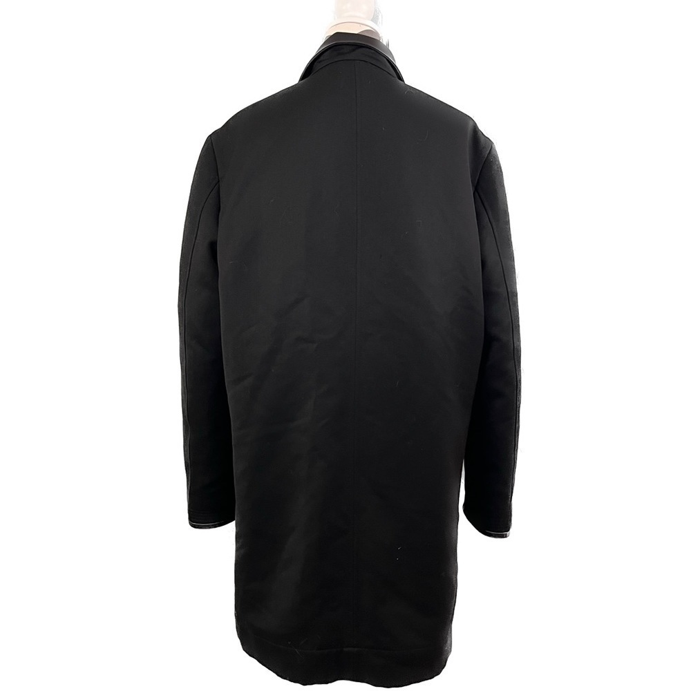 John Varvatos Black Virgin Wool Italian Coat - Men’s US 42 / EU 52 - Picture 5 of 16